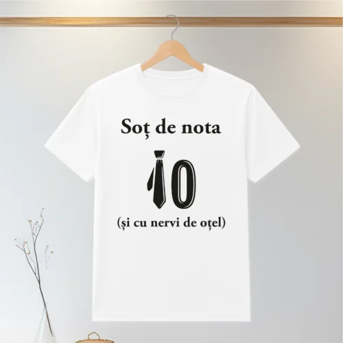 Tricou personalizabil imprimat, cu cauciuc, Cadou pentru Soț [ #0133 ]
