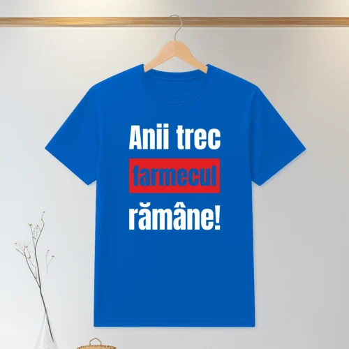 Tricou personalizabil imprimat, cu cauciuc, Aniversarea vârstei [ #0065 ]