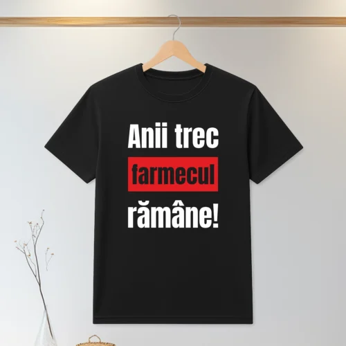 Tricou personalizabil imprimat, cu cauciuc, Aniversarea vârstei [ #0065 ]