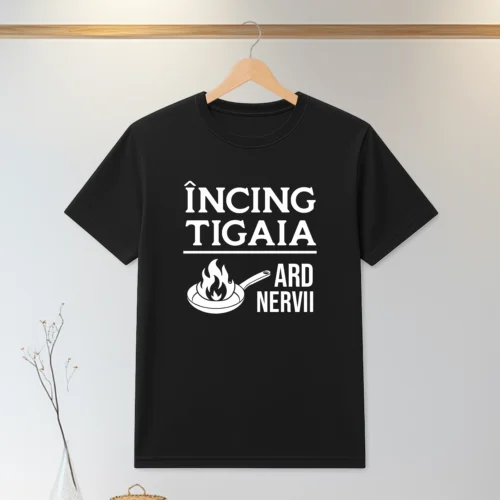 Tricou personalizabil imprimat, cu cauciuc, Cadou pentru Bucătar [ #0092 ]
