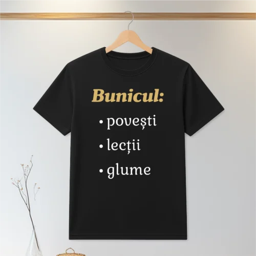 Tricou personalizabil imprimat, cu cauciuc, Cadou pentru Bunicul [ #0095 ]
