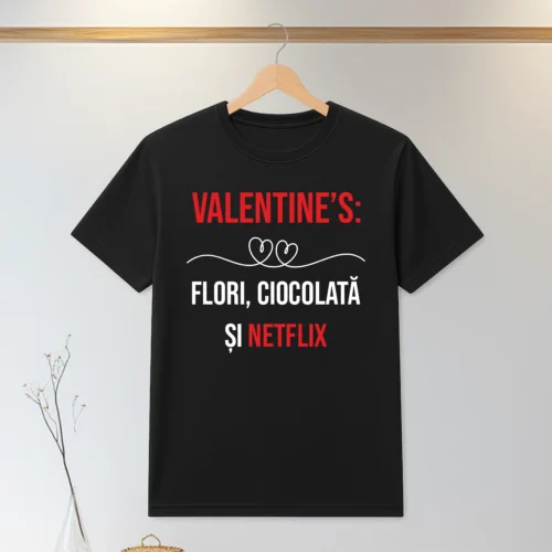 Tricou personalizabil imprimat, cu cauciuc, Cadou de Valentine’s Day [ #0116 ]