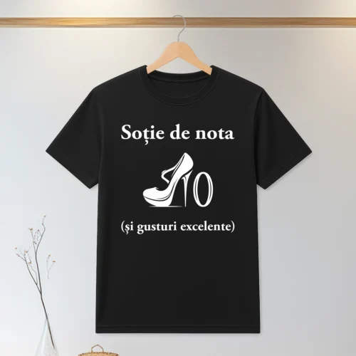 Tricou personalizabil imprimat, cu cauciuc, Cadou pentru Soție [ #0134 ]