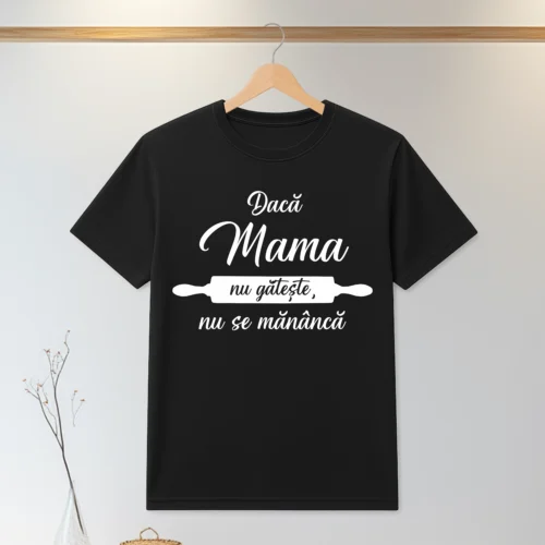 Tricou personalizabil imprimat, cu cauciuc, Cadou pentru Mama [ #0150 ]