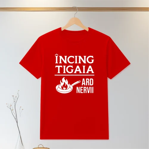 Tricou personalizabil imprimat, cu cauciuc, Cadou pentru Bucătar [ #0092 ]