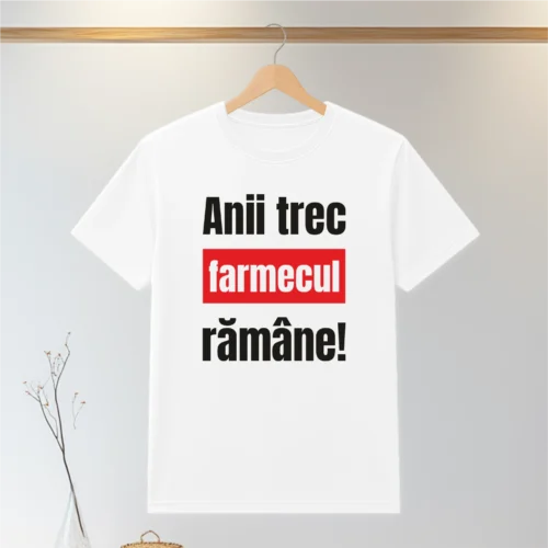 Tricou personalizabil imprimat, cu cauciuc, Aniversarea vârstei [ #0065 ]