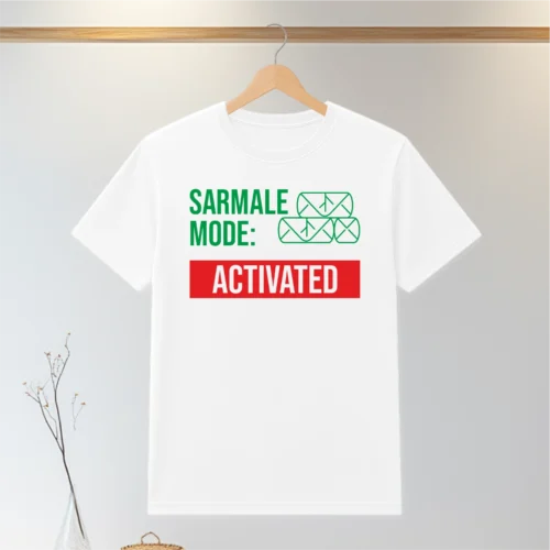 Tricou personalizabil imprimat, cu cauciuc, Cadou de Crăciun [ #0104 ]