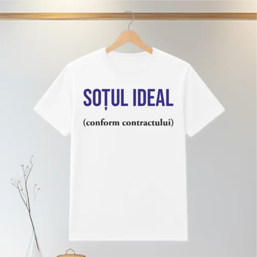 Tricou personalizabil imprimat, cu cauciuc, Cadou pentru Soț [ #0129 ]