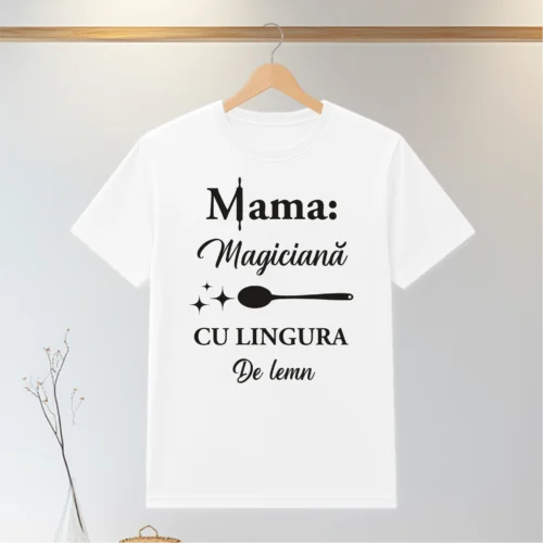 Tricou personalizabil imprimat, cu cauciuc, Cadou pentru Mama [ #0148 ]
