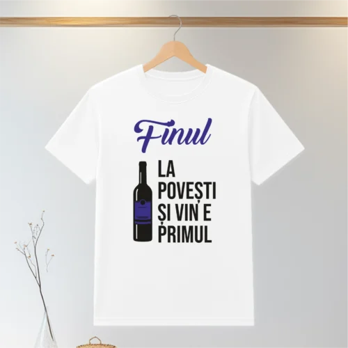 Tricou personalizabil imprimat, cu cauciuc, Cadou pentru Finul [ #0179 ]