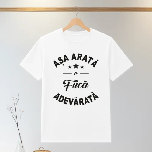 Tricou personalizabil imprimat, cu cauciuc, Cadou pentru Fiică [ #0185 ]