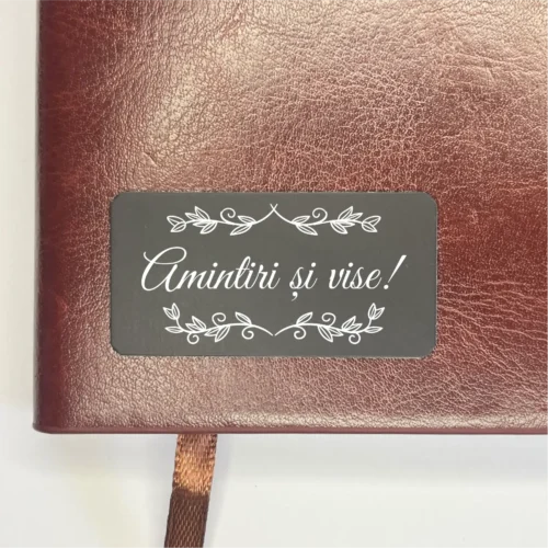 Agendă piele personalizată – simplă sau set cu termos, Cadou pentru Orice ocazie [ #0290 ]