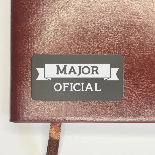 Agendă piele personalizată – simplă sau set cu termos, Cadou pentru Aniversarea vârstei de 18 ani, Majoratul [ #0331 ]
