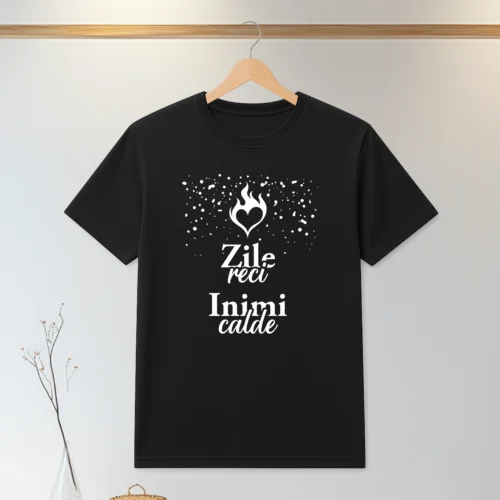 Tricou personalizabil imprimat, cu cauciuc, Cadou de Craciun [ #0614 ]