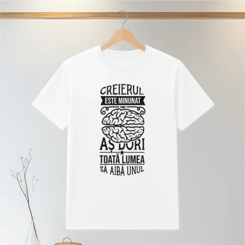 Tricou personalizabil imprimat, cu cauciuc, Cadou pentru Orice ocazie [ #0593 ]