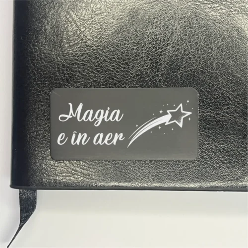 Agendă piele personalizată – simplă sau set cu termos, Cadou de Crăciun [ #0611 ]