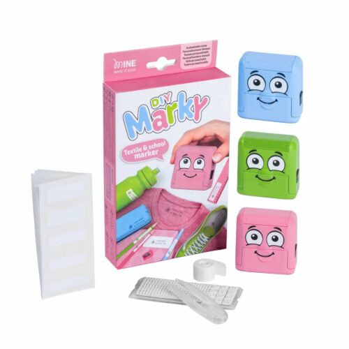 Ștampilă cu set de litere Marky pentru textile