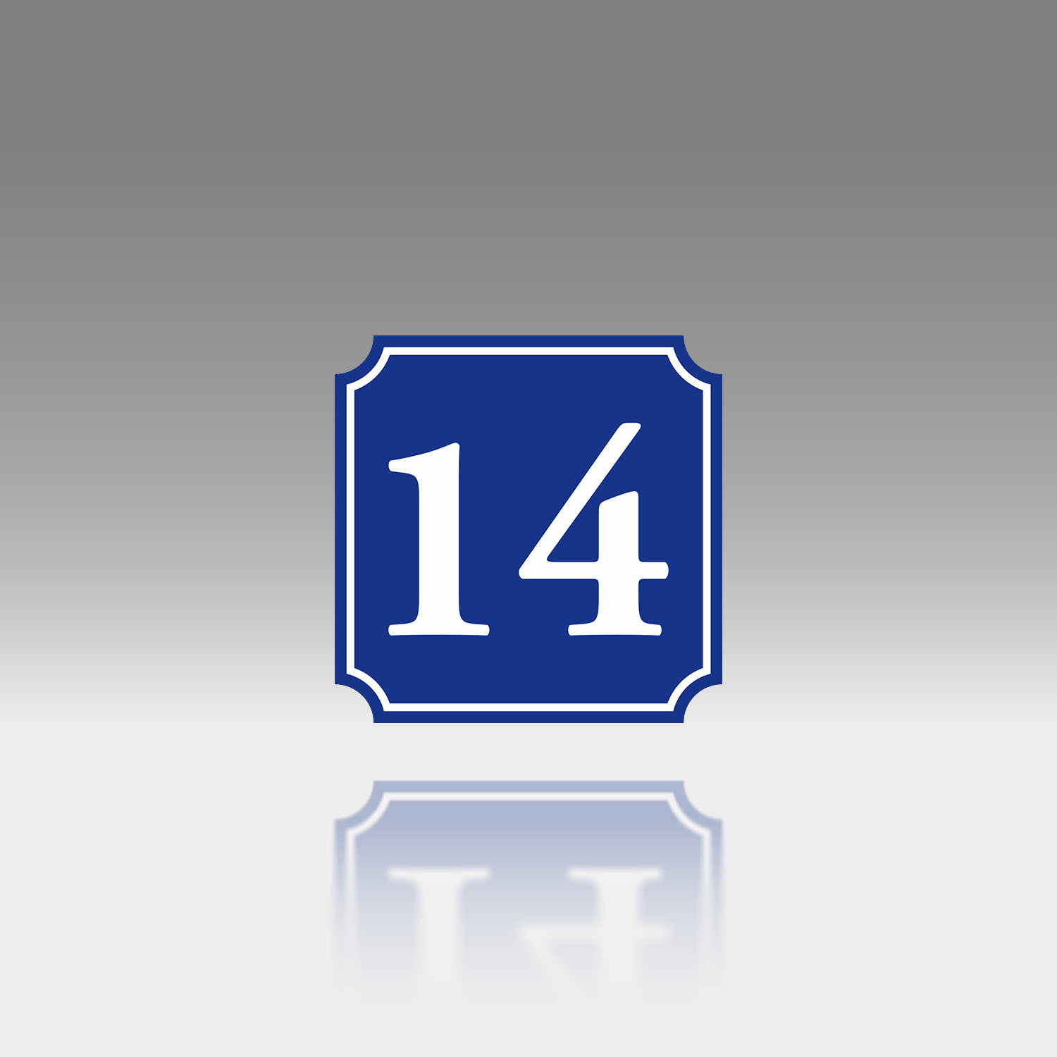 Plăcuță Număr Poartă Personalizată | 10x10 cm | #1184 - imagine 4