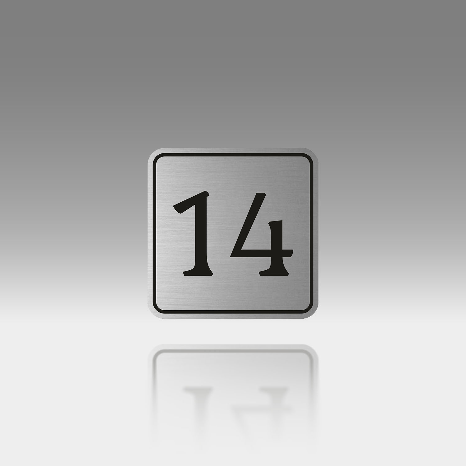 Plăcuță Număr Poartă Personalizată | 10x10 cm | #1182 - imagine 4