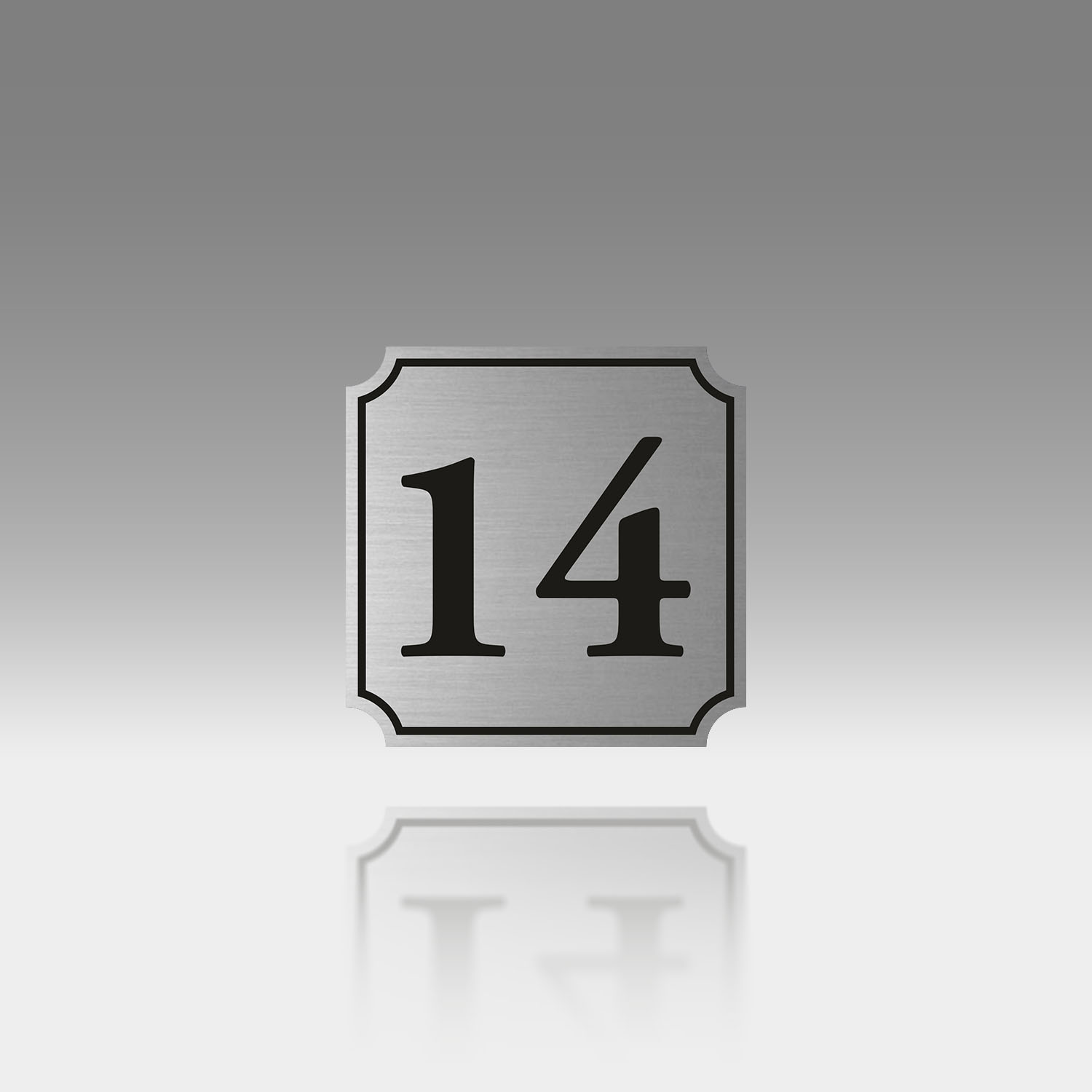 Plăcuță Număr Poartă Personalizată | 10x10 cm | #1184