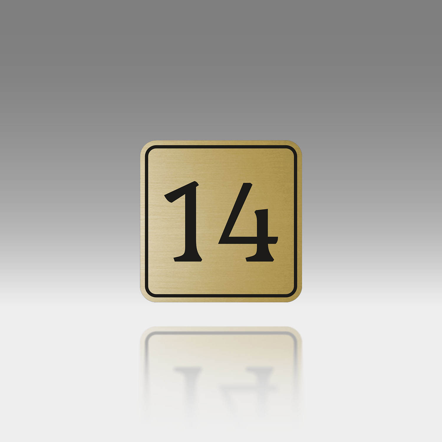 Plăcuță Număr Poartă Personalizată | 10x10 cm | #1182 - imagine 3