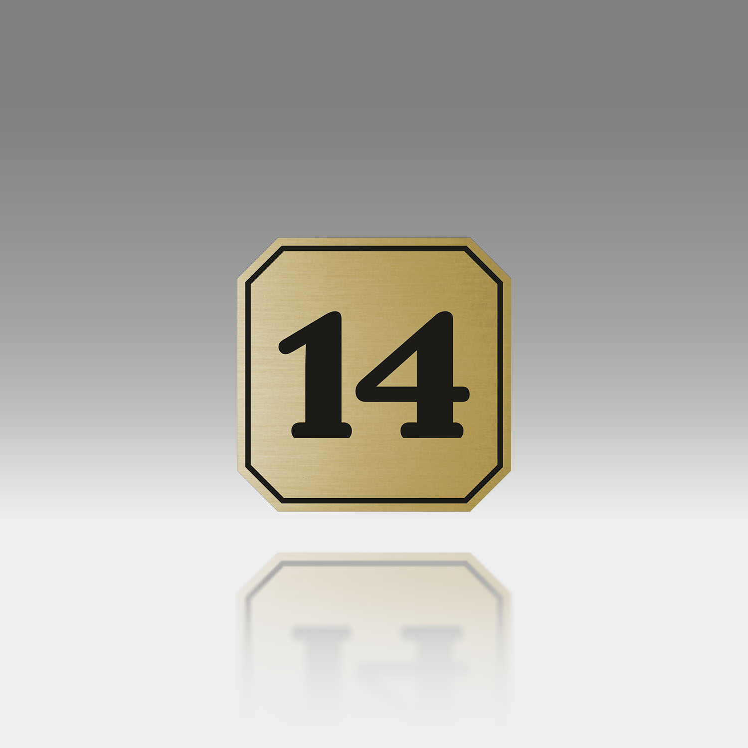 Plăcuță Număr Poartă Personalizată | 10x10 cm | #1183 - imagine 4