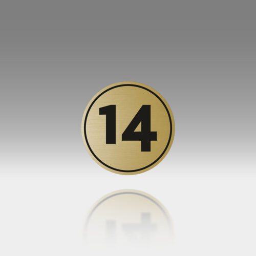 Plăcuță Număr Poartă Personalizată | 10x10 cm | #1185