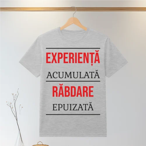 Tricou personalizabil imprimat, cu cauciuc, Aniversarea vârstei [ #1192 ]