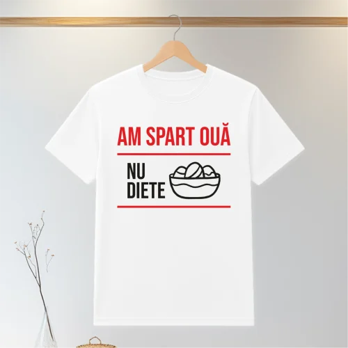 Tricou personalizabil imprimat, cu cauciuc, Cadou de Paște [ #0110 ]