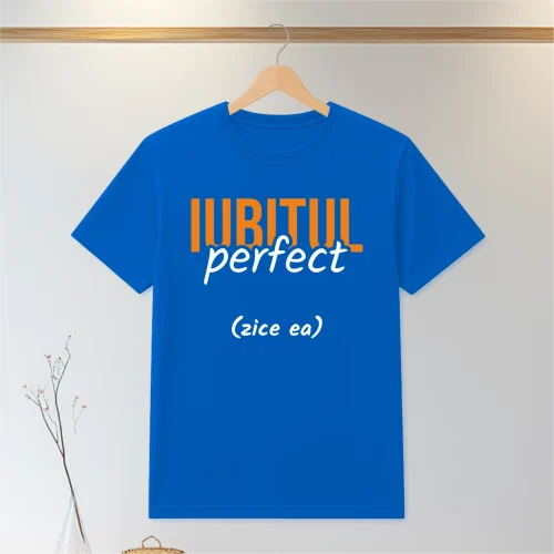 Tricou personalizabil imprimat, cu cauciuc, Cadou pentru Iubit [ #0136 ]