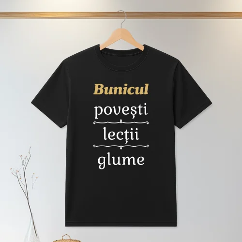 Tricou personalizabil imprimat, cu cauciuc, Cadou pentru Bunicul [ #0095 ]