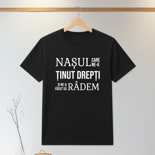 Tricou personalizabil imprimat, cu cauciuc, Cadou pentru Nașul de Nuntă [ #0125 ]