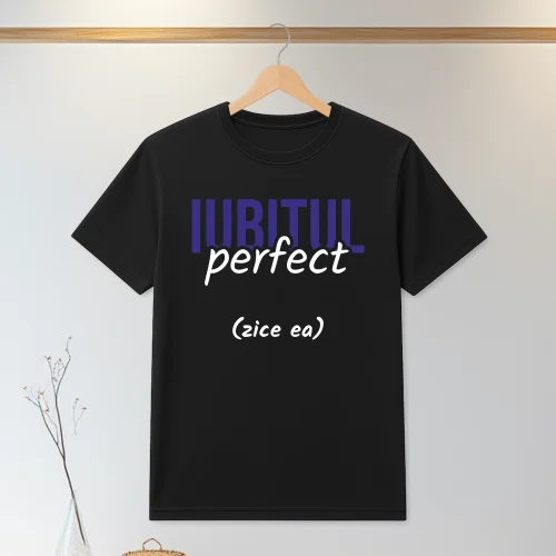 Tricou personalizabil imprimat, cu cauciuc, Cadou pentru Iubit [ #0136 ]