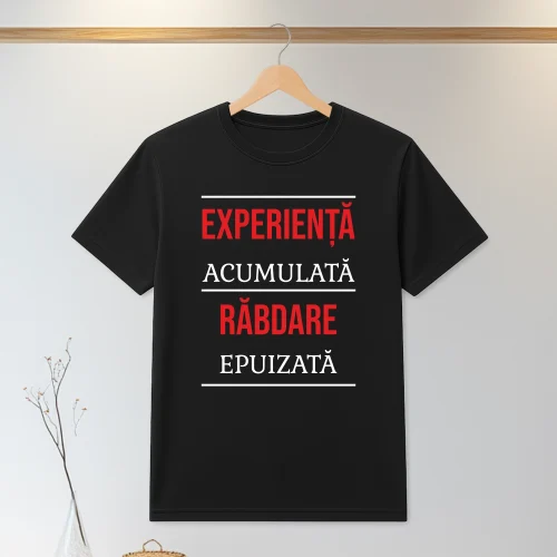 Tricou personalizabil imprimat, cu cauciuc, Aniversarea vârstei [ #1192 ]