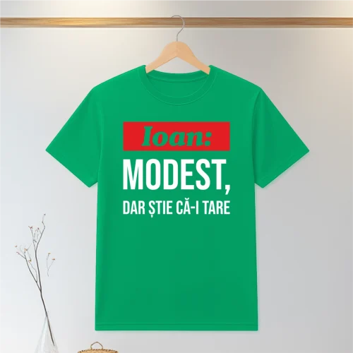 Tricou personalizabil imprimat, cu cauciuc, Aniversarea zilei onomastice, Sf. Ioan [ #0102 ]