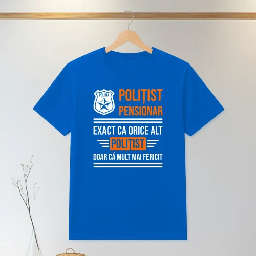 Tricou personalizabil imprimat, cu cauciuc, Cadou pentru Pensionare [ #1337 ]